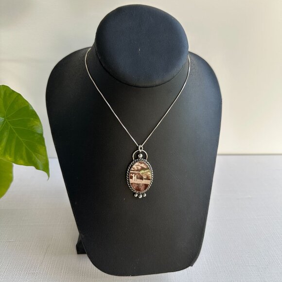 Jacqueline Smiley Sterling Pendant Necklace - Picture 2 of 14